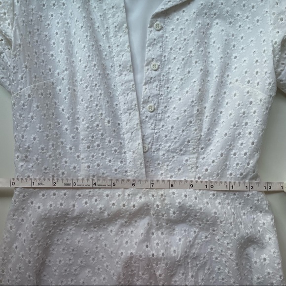 🌸 RARE NWT - Gal Meets Glam Judith Eyelet MIDI Dress in Size 00 - Picture 10 of 16
